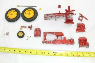 Diecast - Reuhl Massey Harris 44 - Farm Tractor - Parts Or Restoration