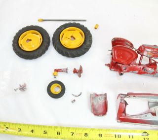Diecast - Reuhl Massey Harris 44 - Farm Tractor - Parts or Restoration 2