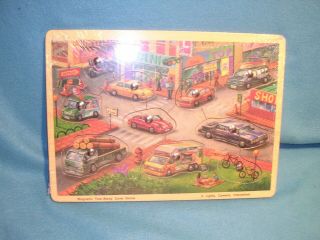 Magnetic Tow Away Zone Puzzle,  By Lights,  Camera,  Interaction 8 1/2 " X 11 1/2 "
