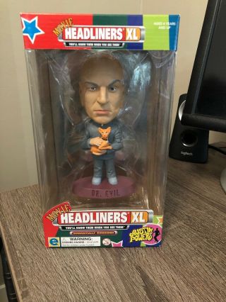 Dr Evil Austin Powers Movie Headliners Xl Limited Ed 1999 Spencers Exclusive