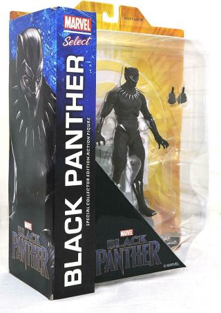 Marvel Select Black Panther Movie Action Figure Diamond Toys 2