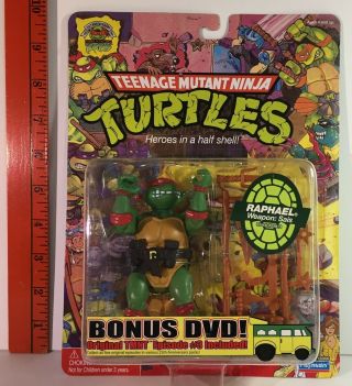 Teenage Mutant Ninja Turtles 25th Anniversary Raphael With Episode 3 Bonus Dvd