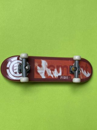 Tech Deck “ Element Orange Fire” 96mm Finger Board Rare