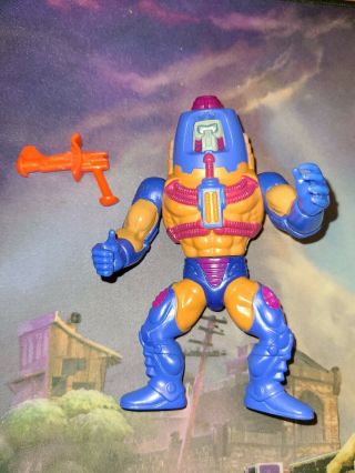 Vintage Motu Man - E - Faces Masters Of The Universe He - Man Action Figure 1982