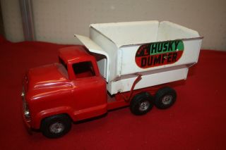 Buddy L Gmc 550 Husky Dump Truck Dual Axle