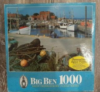 Mb Big Ben 1000 Piece Jigsaw Puzzle Bornholm,  Denmark 2000