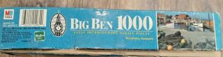 MB Big Ben 1000 Piece Jigsaw Puzzle Bornholm,  Denmark 2000 2