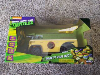 Tmnt Teenage Mutant Ninja Turtles Rc Party Van Radio Control Vehicle