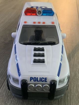 Tonka Rescue Force Police Car Vehicle Hasbro With Lights & Sound 11 Inch Cruiser