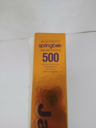Springbok Jackpot Jigsaw Puzzle 500 PC 100 complete 2