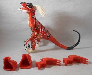 Vintage 1994 Playmates Primal Rage Talon Action Figure Dinosaur Velociraptor 2