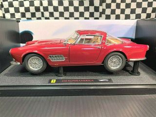 Hot Wheels Elite 1955 Ferrari 410 Superamerica - Red - 1:18 Diecast Boxed 2