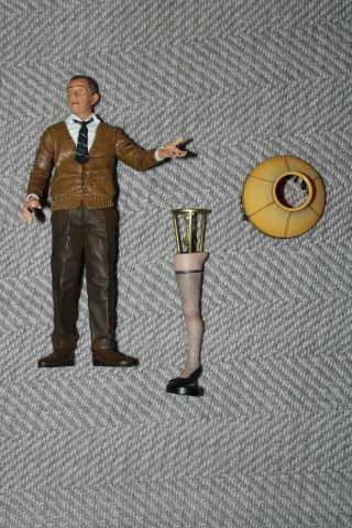 A Christmas Story Movie The Old Man Action Figure Leg Lamp Neca (loose)