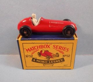 Lesney Matchbox 52a Maserati 4clt Racer,  In B2 Box