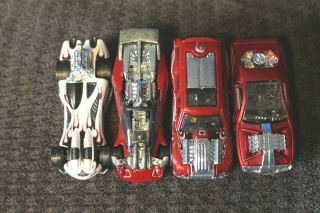 4 Hot Wheels Acceleracers From The Metal Maniacs Series 1/64
