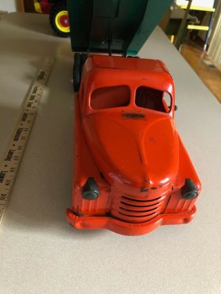 1940 ' s / 1950 ' s Vintage Structo Hydraulic Model Toy Metal Dump Truck w/out Box 3