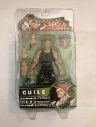 Guile Sota Toys Street Fighter Round 3 - 2005 Packaging
