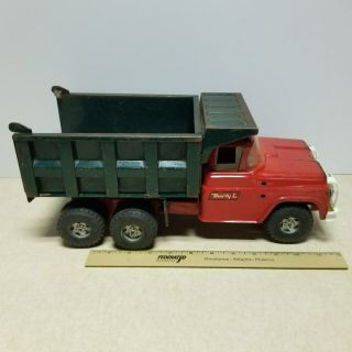 Toy 1960 ' s Buddy - L 10 wheel heavy duty Dump truck 2