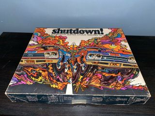 Shutdown Plymouth Stock Racing Set 100 Complete All Papers
