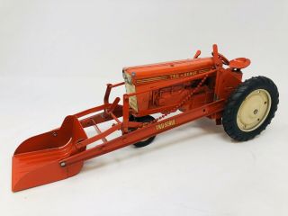 Vintage Tru - Scale Tractor With Front End Loader 2