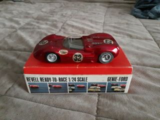 Vintage 1966 Revell 1/24 Scale Ready - To - Race Genie - Ford Slot Car.  Nos