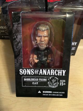Offficial Licensed Sons of Anarchy 2014 Mezco Bobble Head Figure CLAY MORROW 2