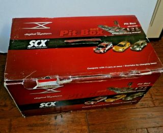 Scx Digital Racing System Pit Box 1/32 Scale Five 5 Slot Cars
