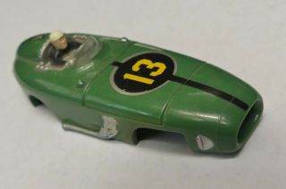 Vintage Green Aurora Thunderjet Tjet Indy Race Car Body Only