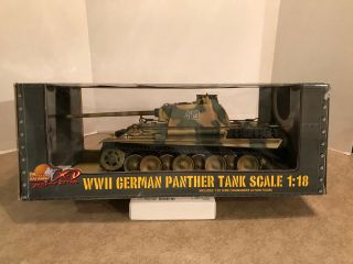 21st Century Ultimate Soldier 1:18 German Panther Tank & Commander