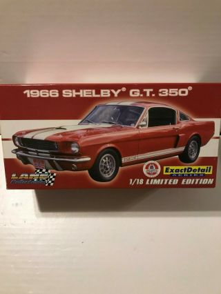 Lane Collectibles Exact Detail 1966 Shelby G.  T.  350 1:18
