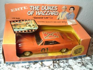 Ertl The Dukes Of Hazzard General Lee Car 1791 1/25 Scale Has Been Out Of Box