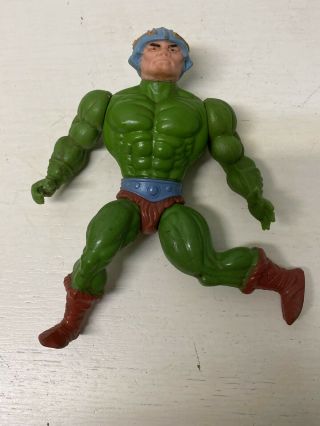 Vintage He - Man Masters Of The Universe Man At Arms Soft Head 1981 Action Figure