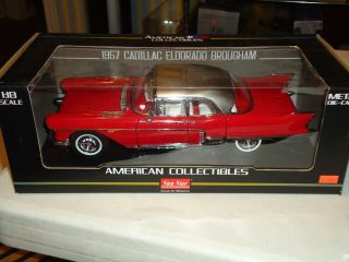 Sun Star 1/18 1957 Cadillac Eldorado Brougham Red Boxed