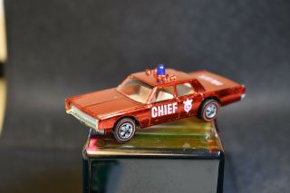 Vintage Hot Wheels Redline Fire Chief Special - Exceptional - Owner