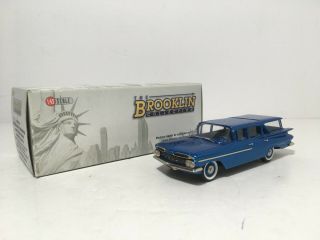 Brooklin Models 1/43 Brk 145 1959 Chevrolet Brookwood Station Wagon Blue Mib