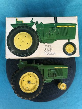 Ertl John Deere 3020 Tractor W Box All As - Is,  For Restor / Parts 1960s