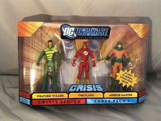 Dc Universe Infinite Heroes 3.  75 " The Flash,  Weather Wizard And Mirror Master