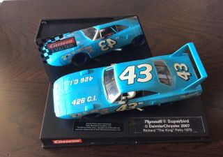 Plymouth Superbird Richard Petty 43 Slot Car Carrera Evolution 1:32 27186 2