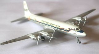 TEKNO 765 - DOUGLAS DC - 7C in SCANDINAVIAN AIRLINES SYSTEMS (SAS) LIVERY - BOXED 3