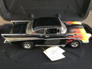 Franklin 1957 Chevrolet Bel Air Hot Rod Diecast 1/24 Scale