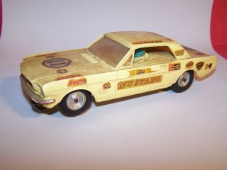 Vintage 1965 Ford Mustang Coupe Slot Car