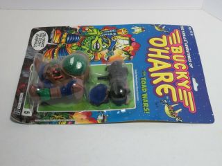 1990 Hasbro Bucky O ' Hare The Toad Wars Toad Air Marshall figure 5 NIP 2
