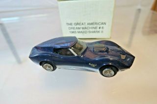 1:43 1965 Mako Shark Ii Corvette Great American Dream Machine 6 N/motor City
