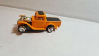 Aurora 32 Ford Pick - Up T - Jet " Orange " Body W/chassis 3 Day