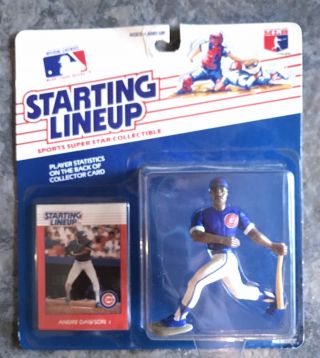 Starting Lineup Baseball 1988 Andre Dawson 8 Chicago Cubs Collectible