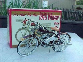 1948 Schwinn Whizzer Motor Bike By Xonex Diecast Model 1/6 Never Displayed