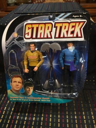 Diamond Select Toys Star Trek: Amok Time: Spock And Kirk Two - Pack Action Figure