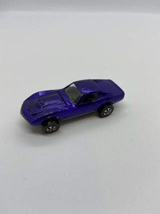 Hot Wheels Redline Custom Corvette - Bright Purple