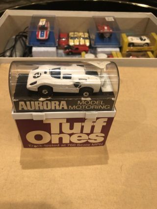 Aurora Tjets Model Motoring Chaparral 2f White Tuff Ones Track Test 760scale Mph