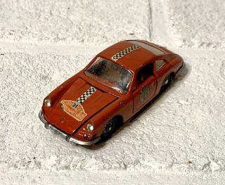 Mattel Mebetoys 1/43 Scale Red Porsche 912 A - 12 Diecast Car - Italy